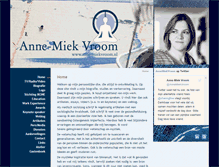Tablet Screenshot of anne-miekvroom.nl